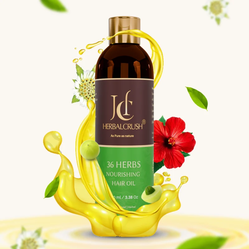 Herbal Crush 36 Herbs Nourishing Hair Oil - Image 3