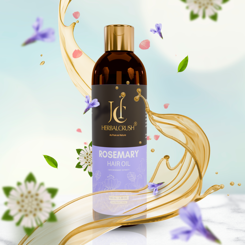 Herbal Crush Rosemary Hair Oil for Hair Growth - Image 3