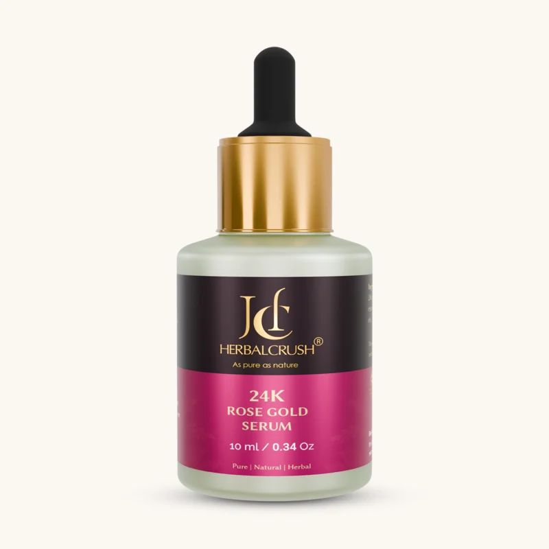 HerbalCrush 24K Rose Gold Face Serum