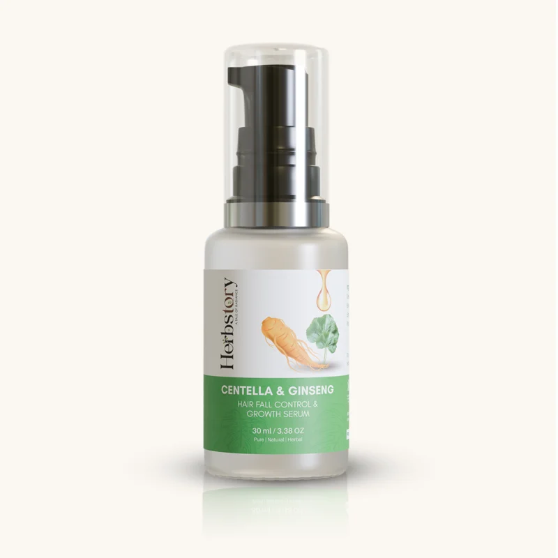 Herbstory Centella & Ginseng Hair Fall Control & Hair Growth Serum