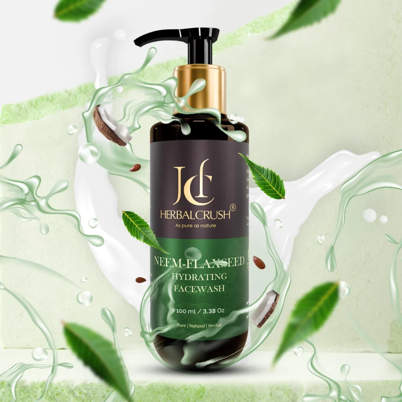 Herbalcrush Neem-Flaxseed Hydrating Facewash - Image 3