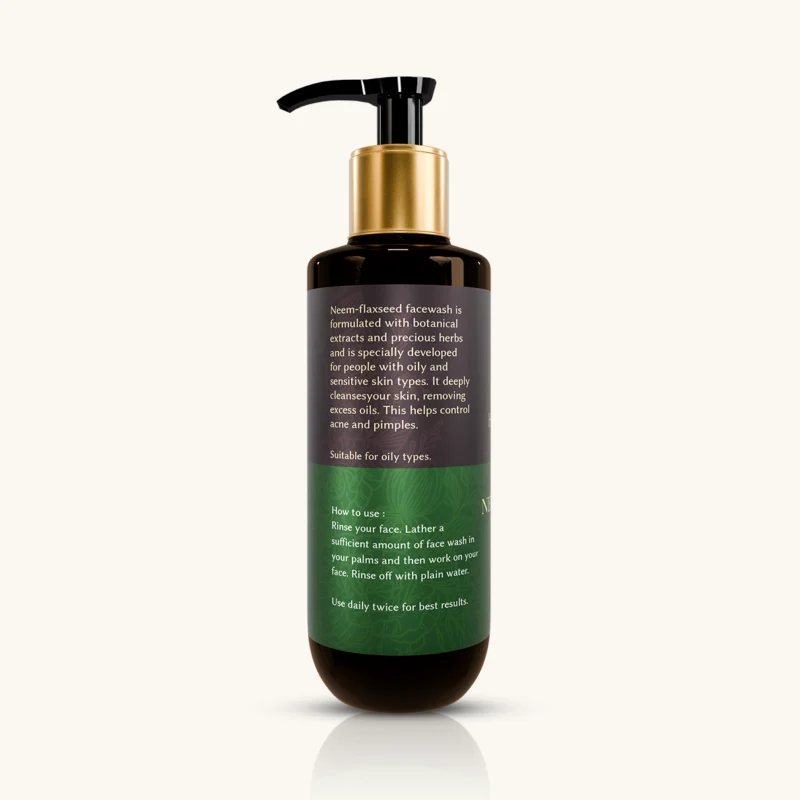 Herbalcrush Neem-Flaxseed Hydrating Facewash - Image 6