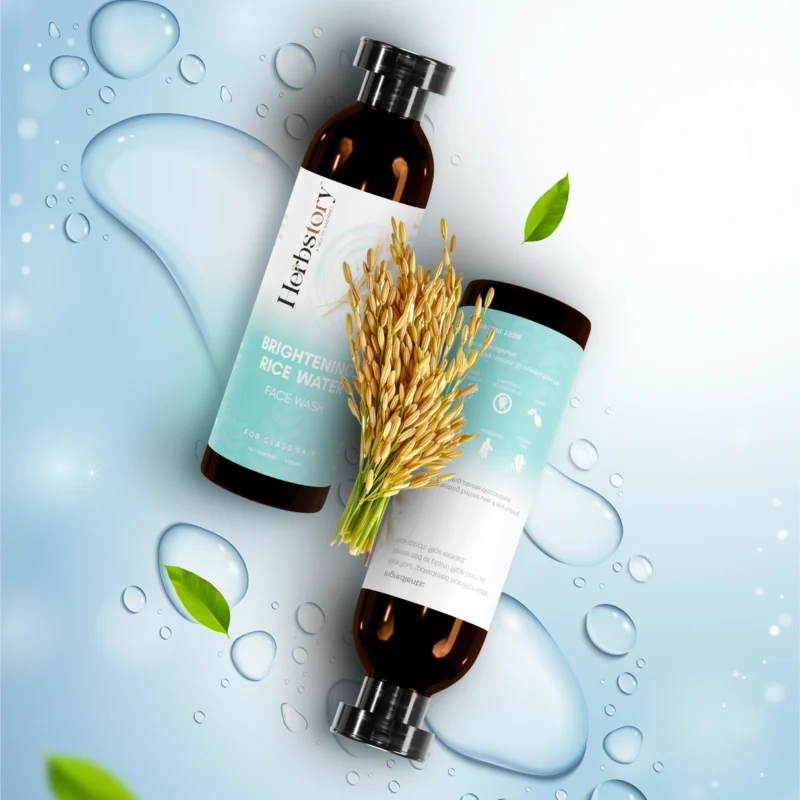 Herbstory Brightening Rice Water Face Wash - Image 4