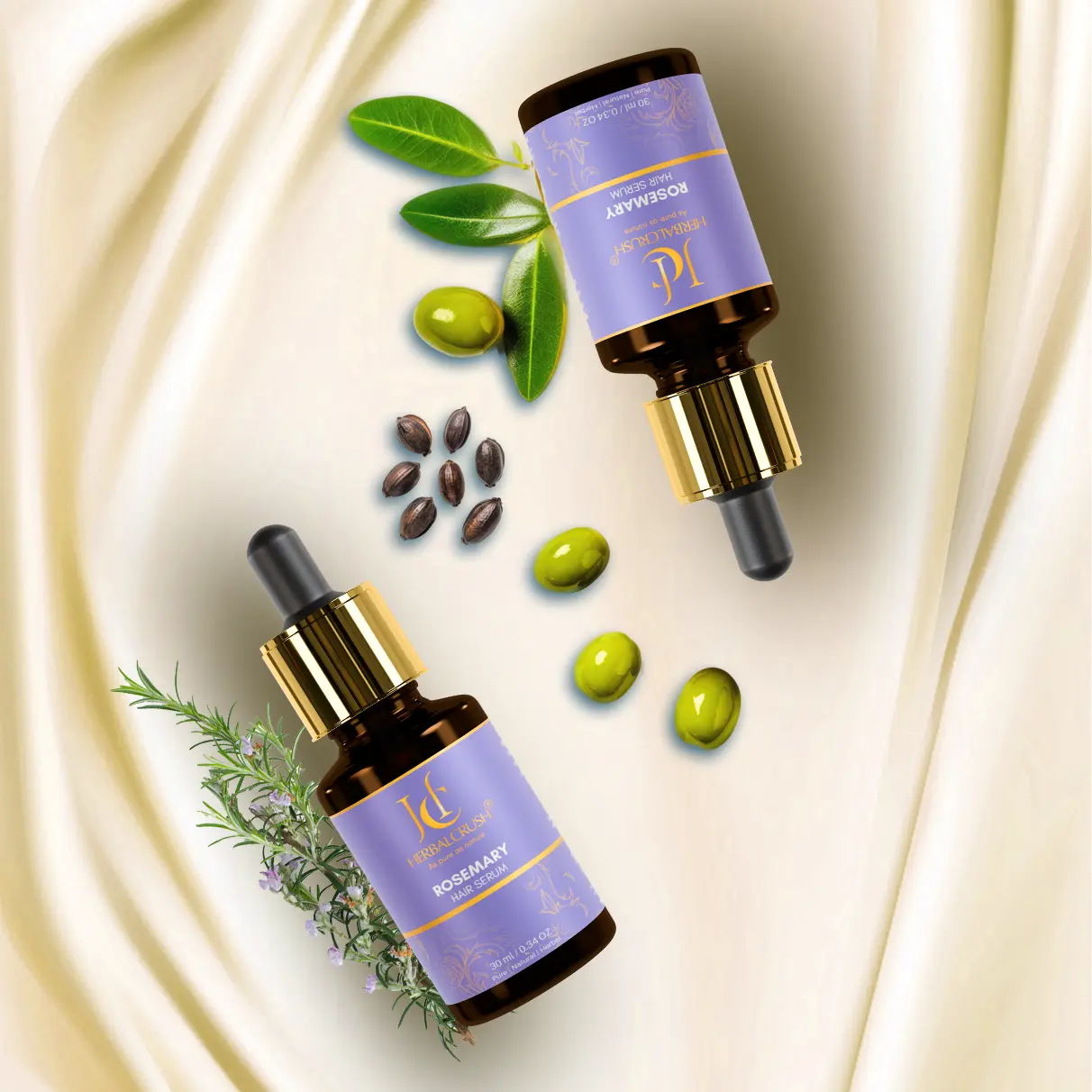 Herbalcrush Rosemary Hair Serum - Image 3