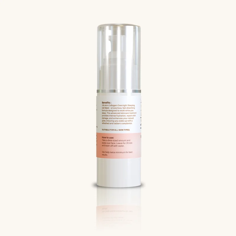 Herbstory Silk skin Collagen Overnight Gel Sleeping Mask - Image 5