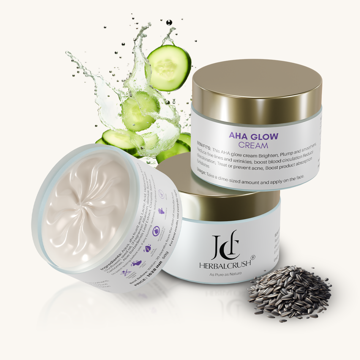 Herbalcrush AHA Glow Cream - Image 2
