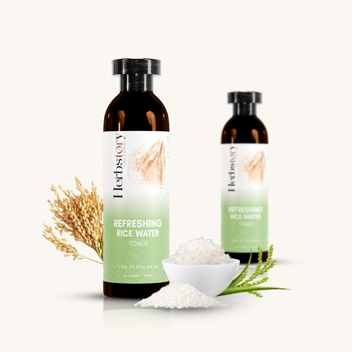 Herbstory Refreshing Rice Water Toner - Image 2