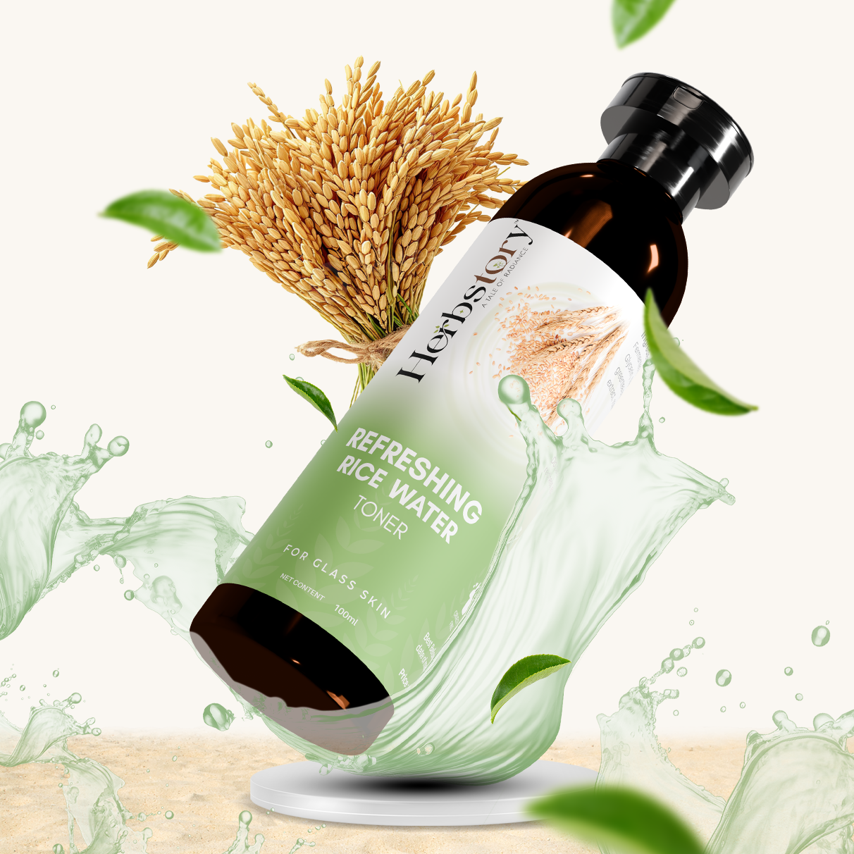 Herbstory Refreshing Rice Water Toner - Image 3