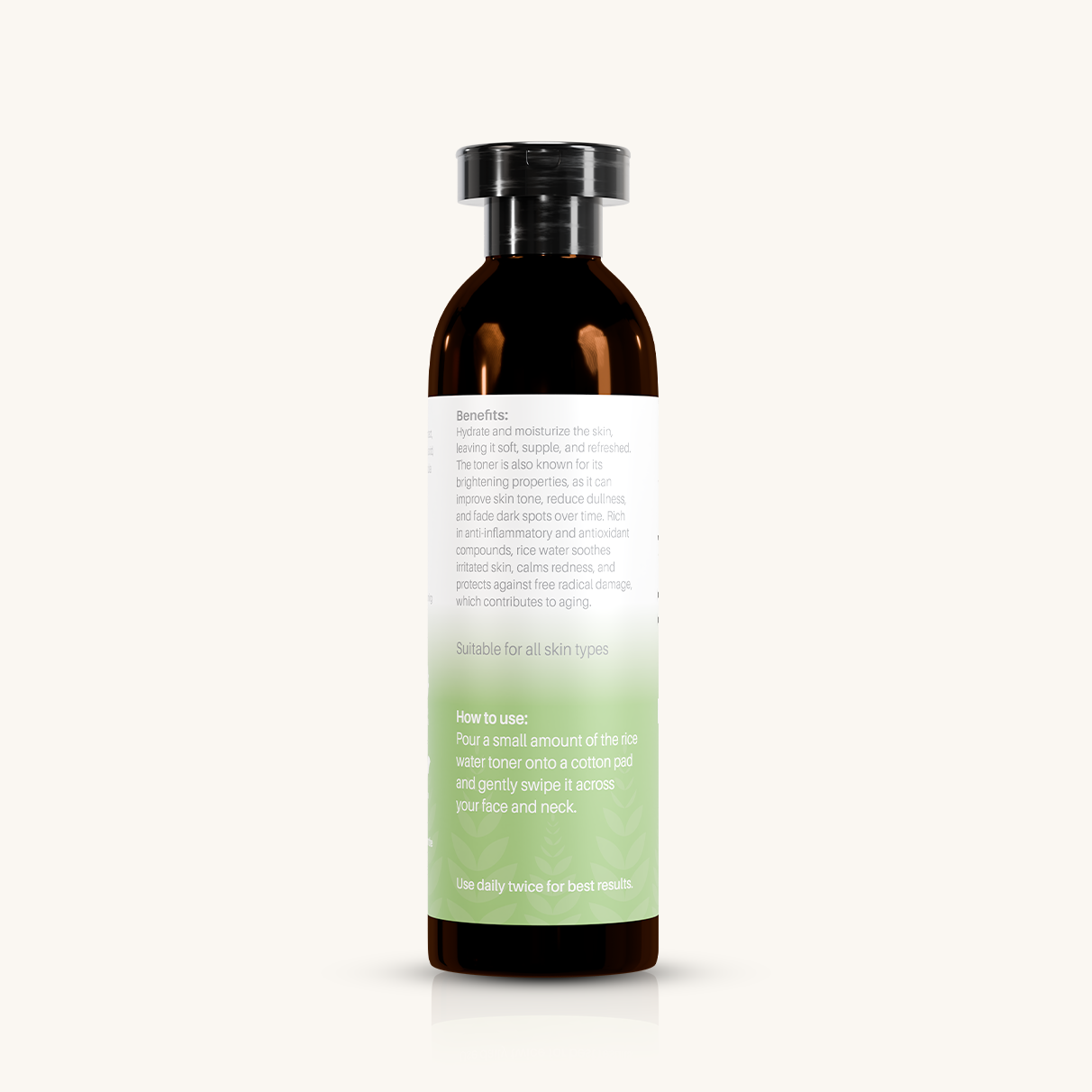 Herbstory Refreshing Rice Water Toner - Image 6