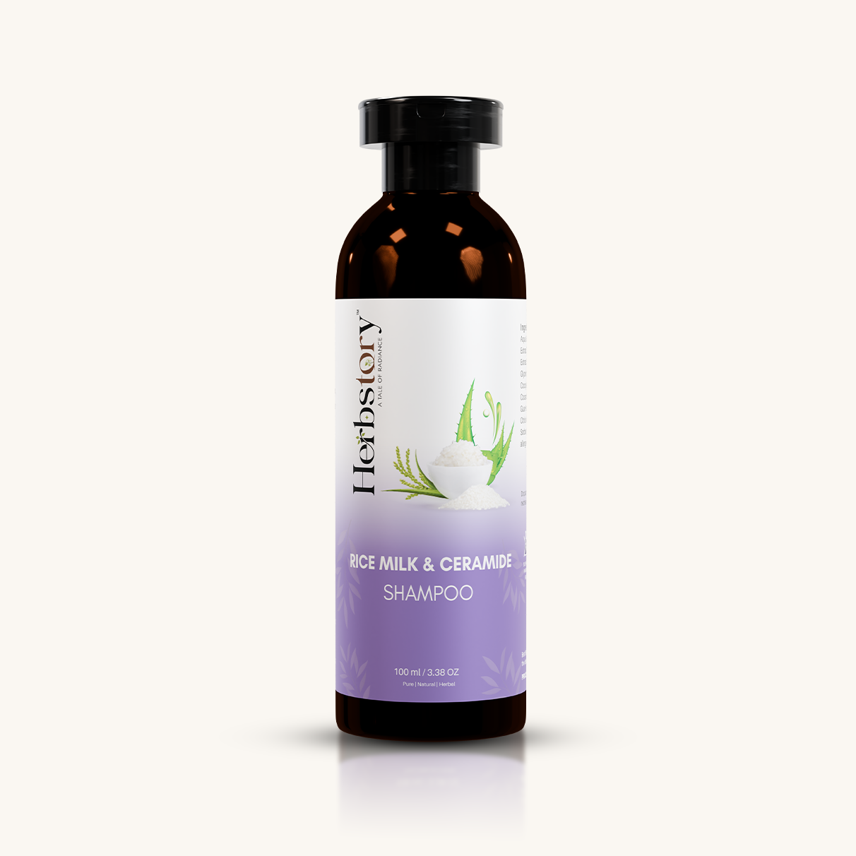 Herbstory Rice Milk & Ceramide Shampoo