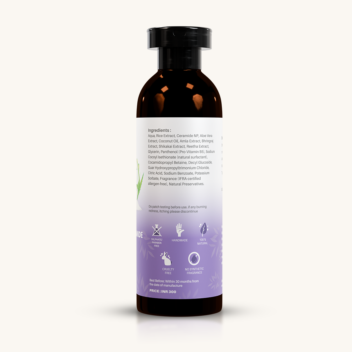 Herbstory Rice Milk & Ceramide Shampoo - Image 5