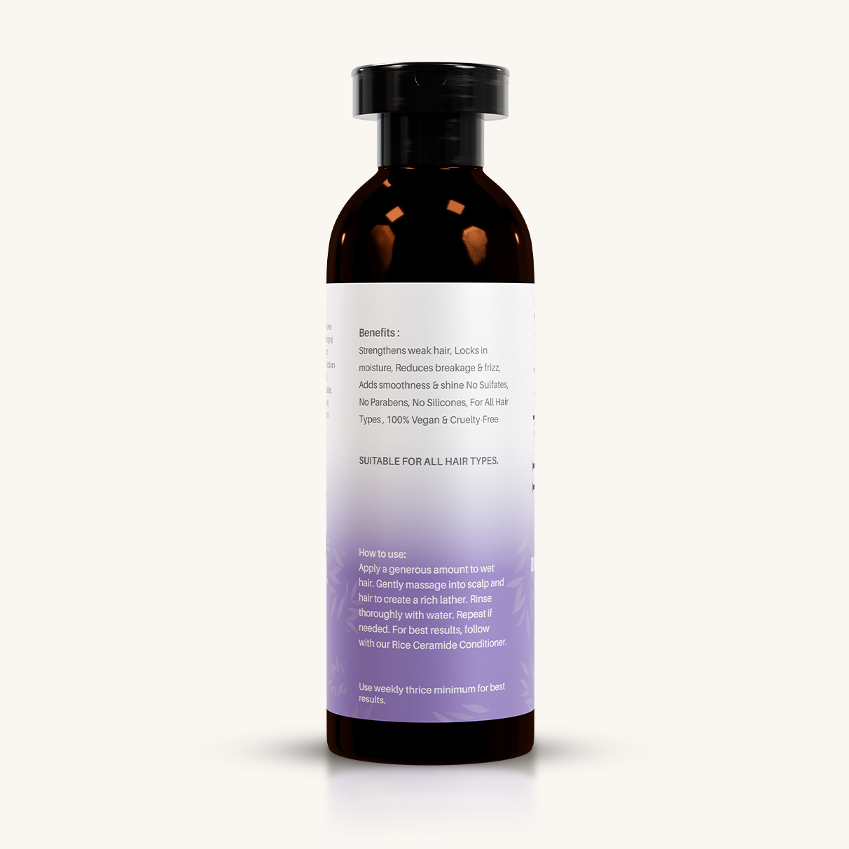 Herbstory Rice Milk & Ceramide Shampoo - Image 6
