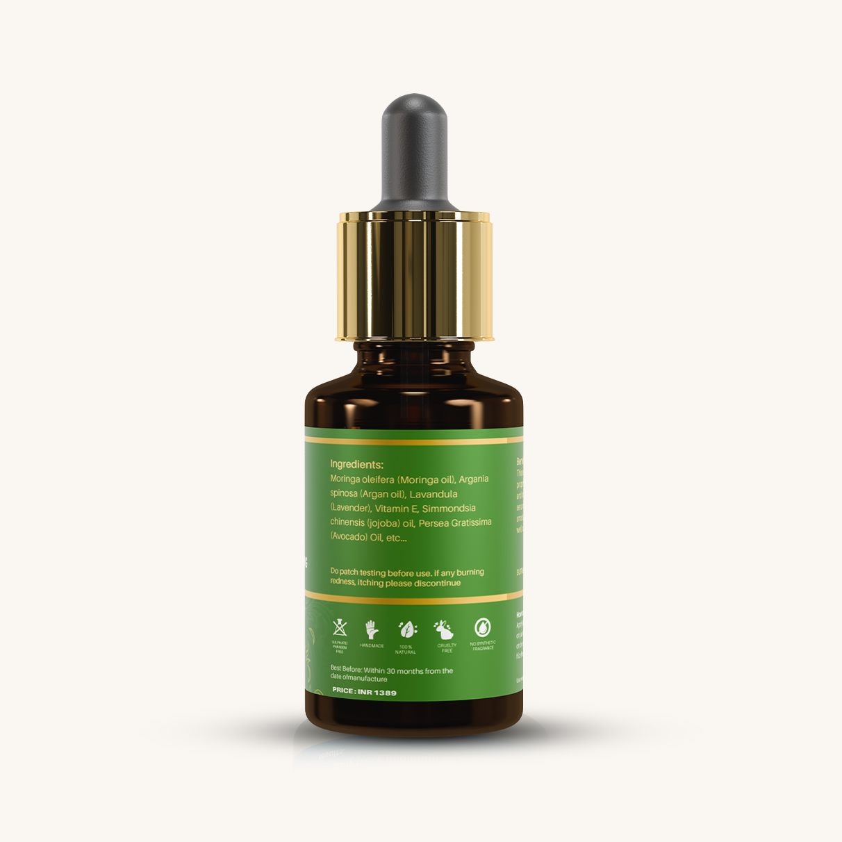 Herbalcrush Moringa Nourishing Hair Serum - Image 5