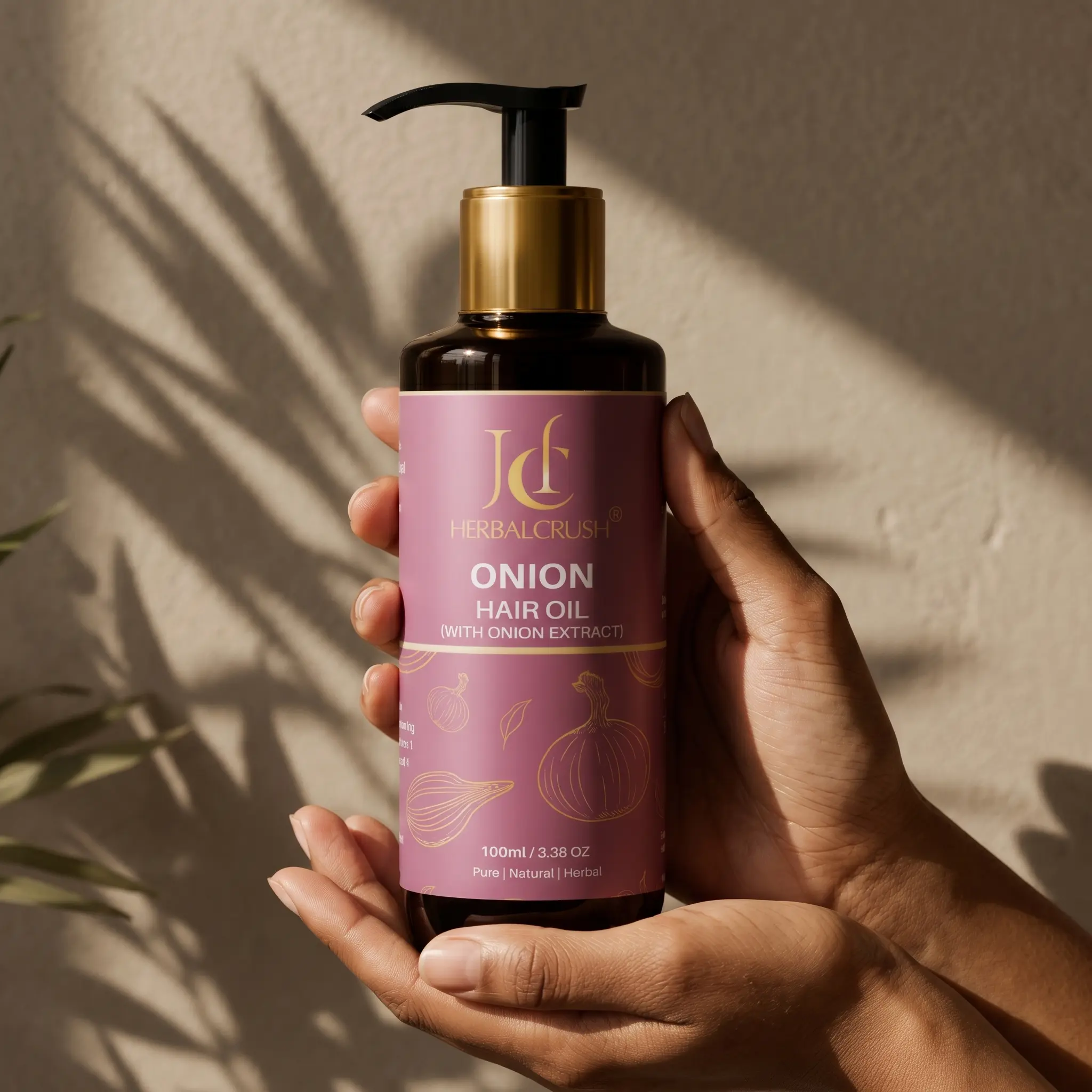 Herbalcrush Onion Hair Oil - Image 4