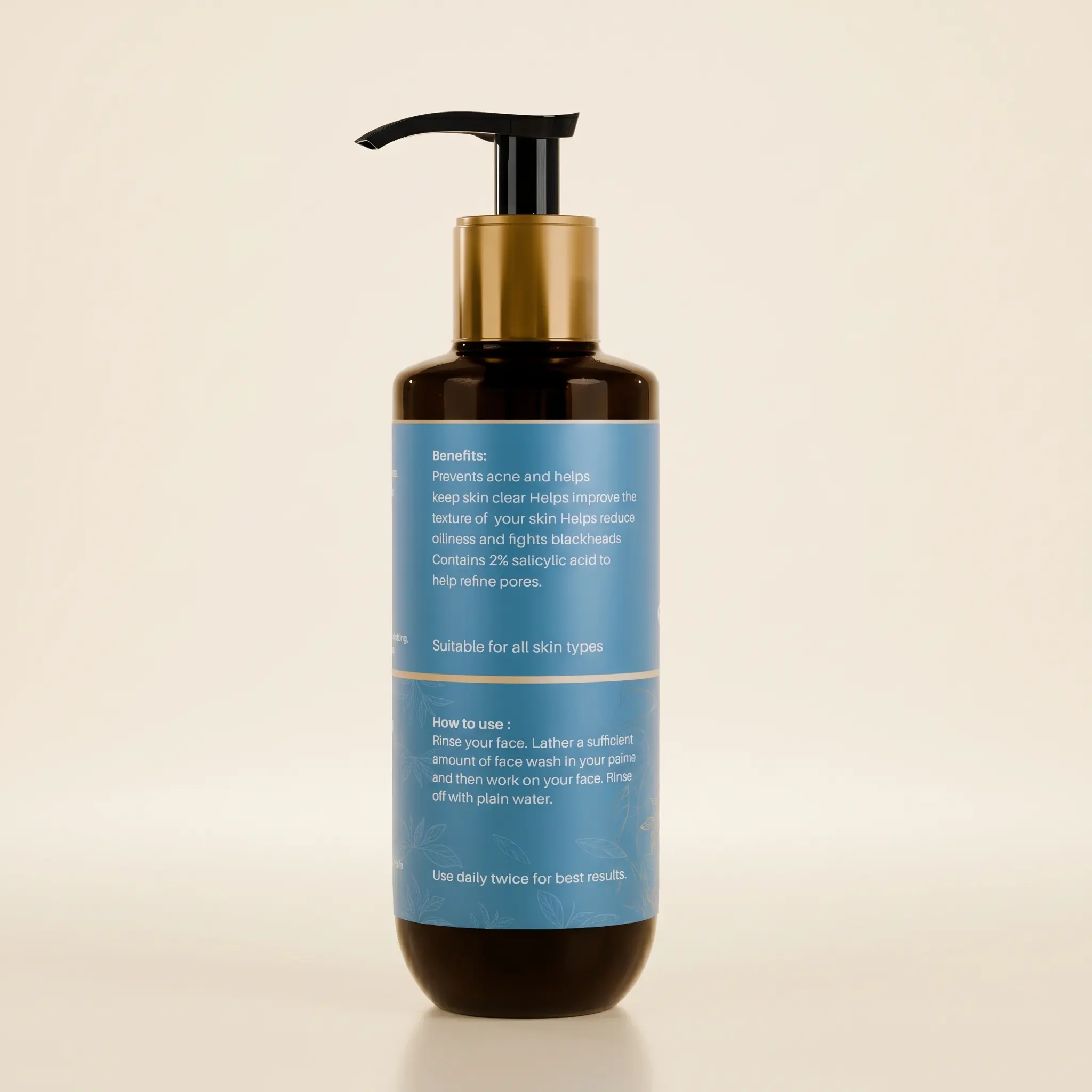 Herbalcrush Salicylic Acid FaceWash - Image 4