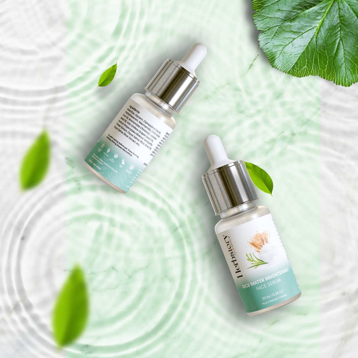 Herbstory Rice water brightening Face Serum - Image 3